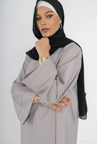 Long wide abaya Ref:2352BC: Khaki