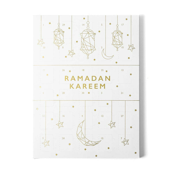 White Lanterns & Stars 'Ramadan Kareem', Calendar