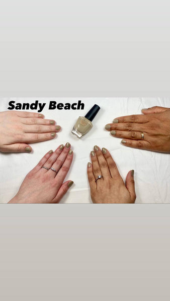 Sandy Beach Nail Polish (breathable)