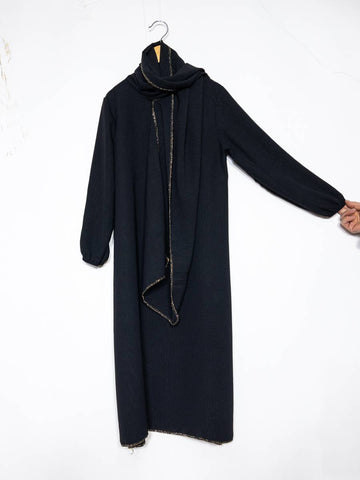 Girls Abaya with Attached Hijab