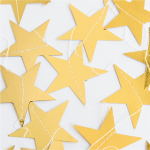 Foiled Star Garland