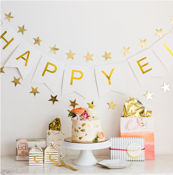 Foiled Star Garland