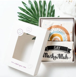 SALAM WORLD/SAY MASHA'ALLAH BABY SHOWER GIFT BOX SET