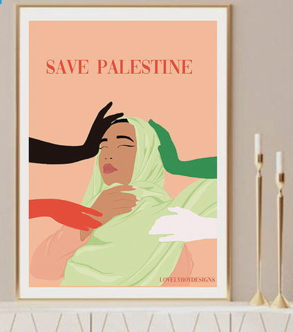 Save Palestine Art