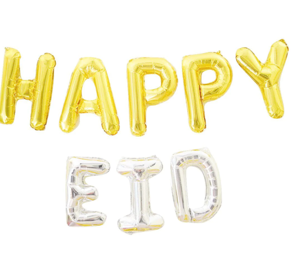 'Happy Eid' Balloon Banner