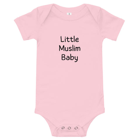 Little Muslim Baby Onesie