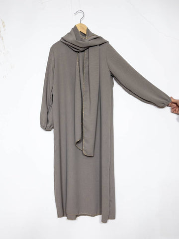 Children's dress ref:961: Taupe