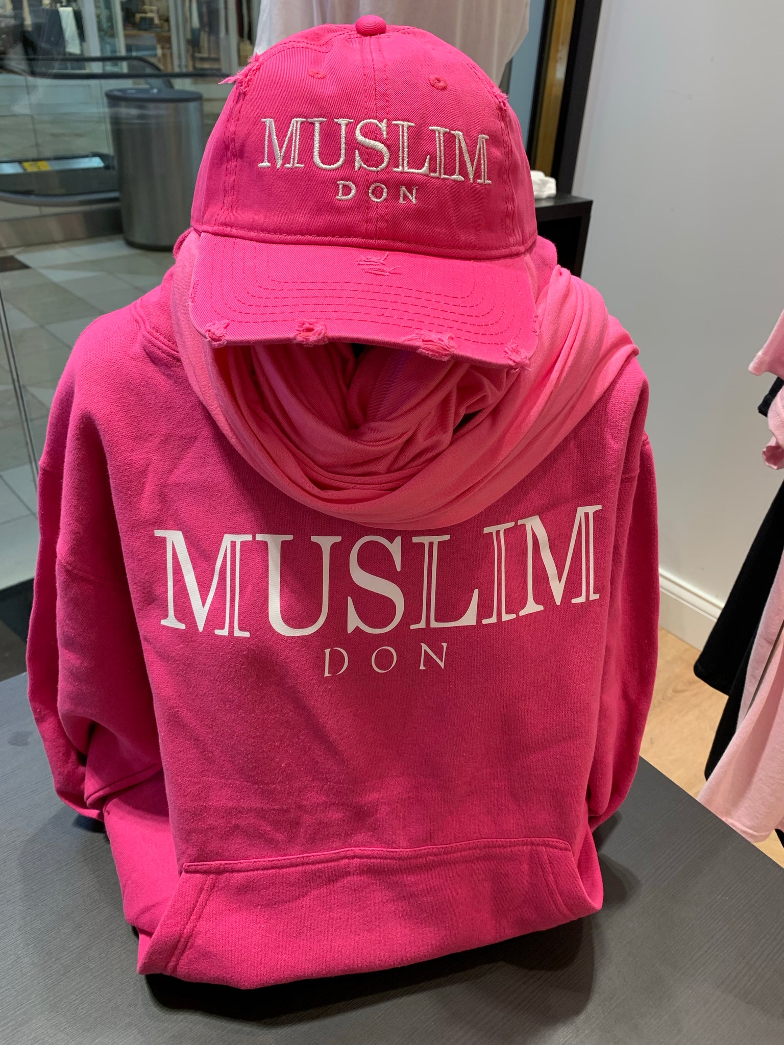 Muslim Don Pink Hoodie